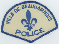 CANADA,QUEBEC,BEAUHARNOIS POLICE 1